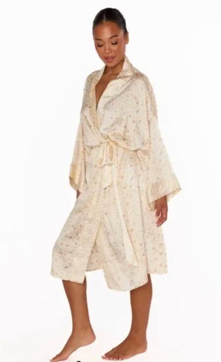 Show Me Your MuMu Other - Show Me Your Mumu Harlow Robe Neutral Animal Print O/S NWT